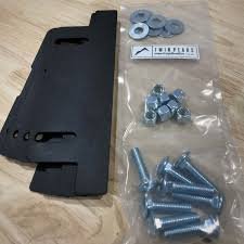 Standard No-Drill Mounting Kit Installation Hardware Guide